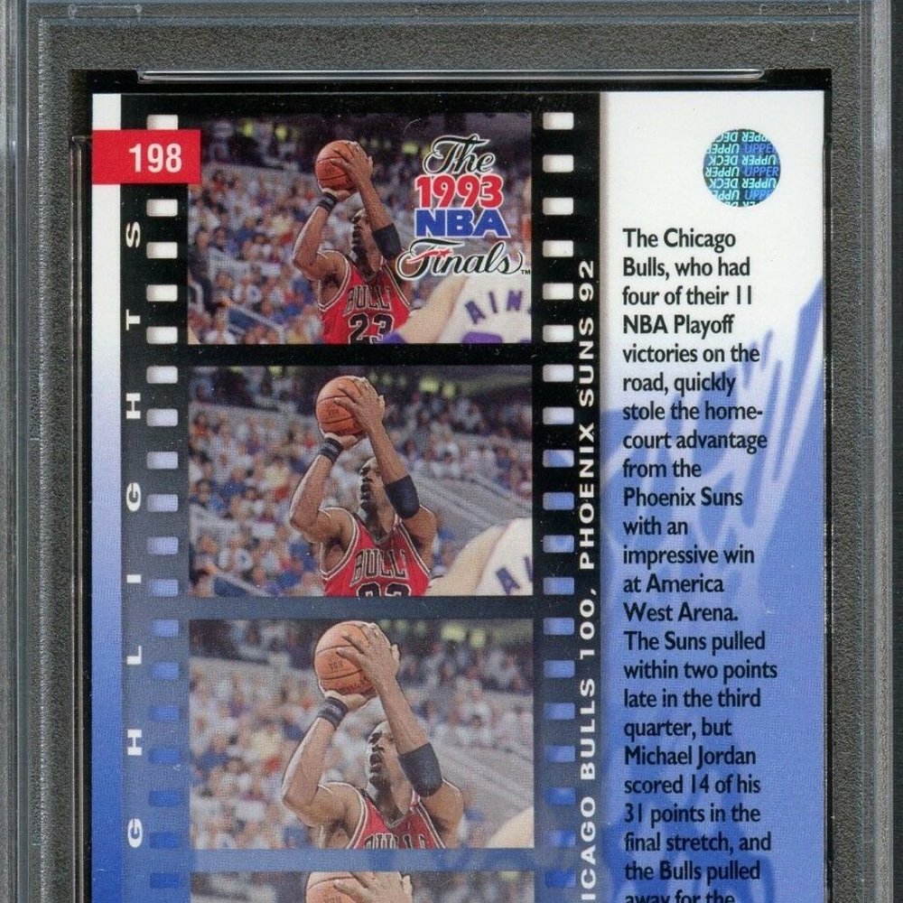 Upper Deck 1993 NBA Finals Game # Basketball Card - Picture 3 of 8